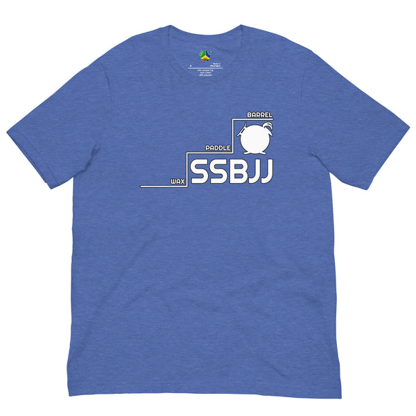 SSBJJ "Wax, Paddle, Barrel" Short-Sleeve T-Shirt (Made in USA)