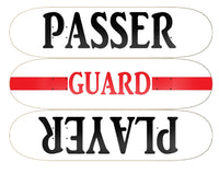 Skateboard Wall Art (Guard Player/Passer)